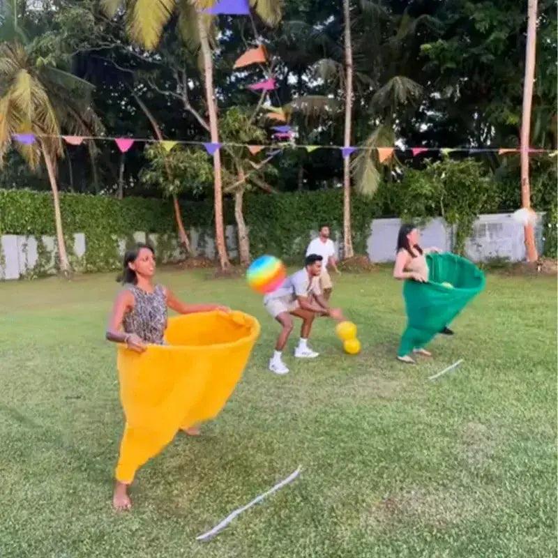 Giant Outdoor Yard Game Set With Marker Cones CE -  ToylandEU™