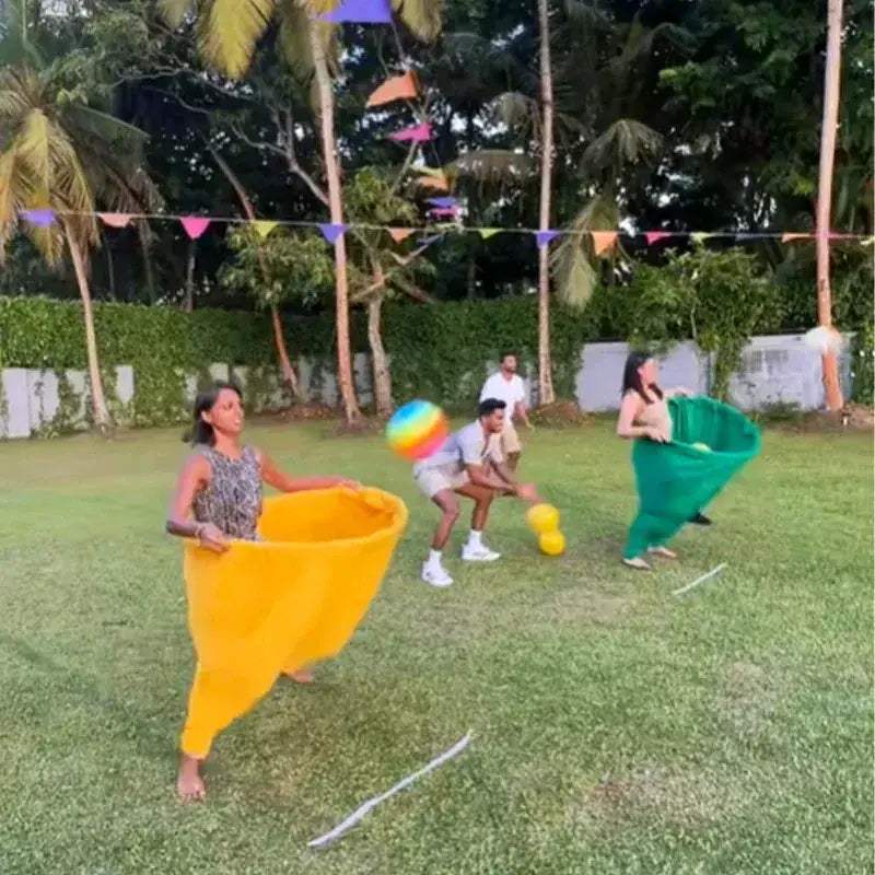 Giant Outdoor Yard Game Set With Marker Cones For Family - ToylandEU