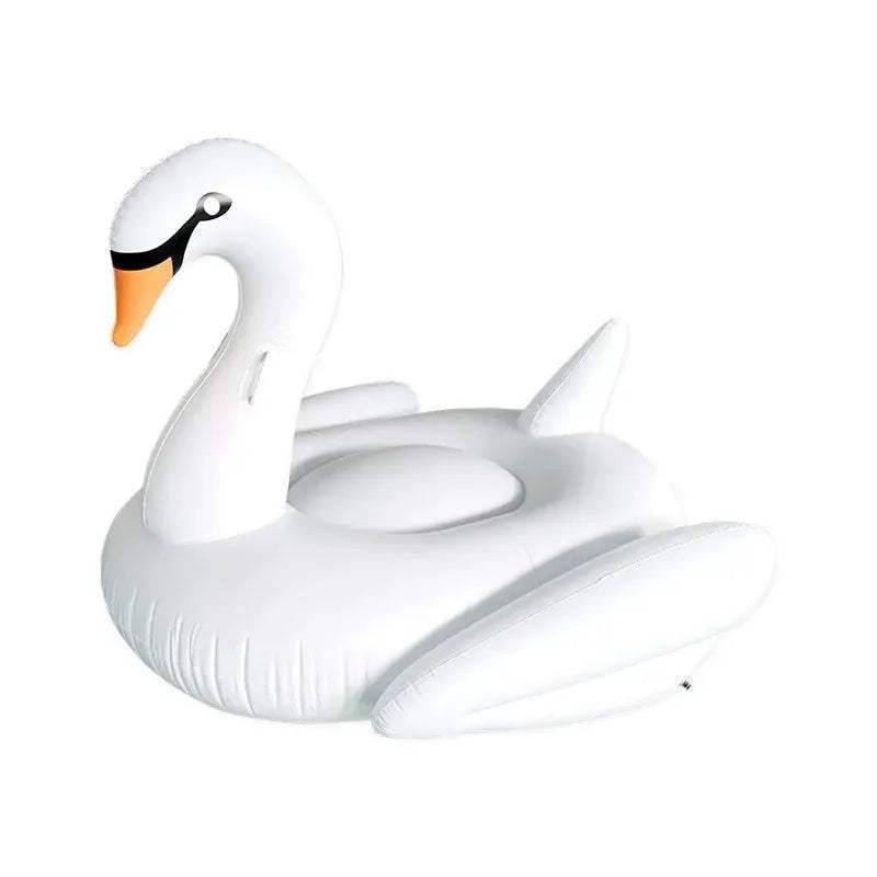  Giant PVC Inflatable Pool Float Swan Bed With Headrest -  ToylandEU™
