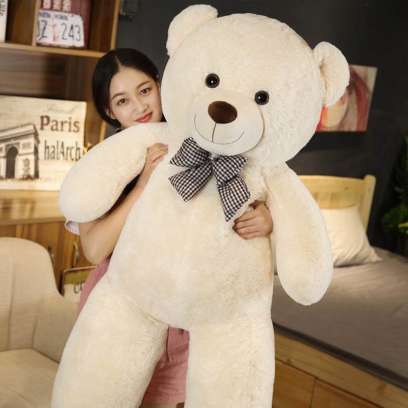 Giant Plush American Bear - Soft & Huggable Stuffed Teddy for All Ages - ToylandEU