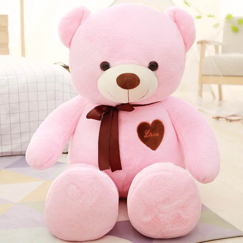 Giant Plush Bear Toy Soft Kawaii Design Perfect Gift for Birthdays and Valentine's Day - ToylandEU