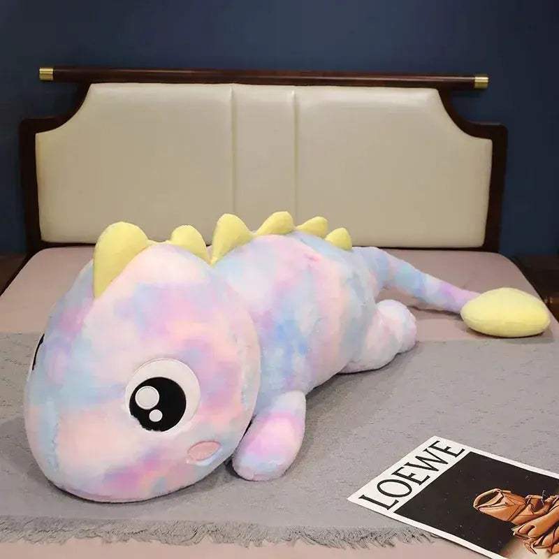 Giant Plush Dinosaur Pillow Cushion Toy Super Soft Bed Companion - ToylandEU