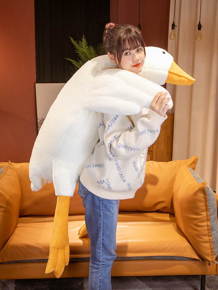 Giant Plush Goose & Duck Doll – Soft Stuffed Animal for All Ages - ToylandEU