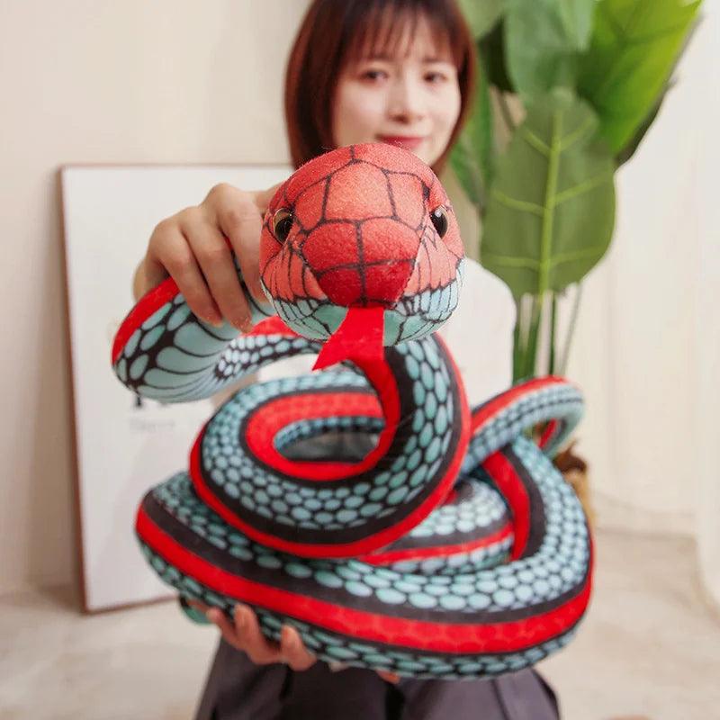  Giant Plush Snake Realistic Boa Cobra 300cm Plush Toy 
