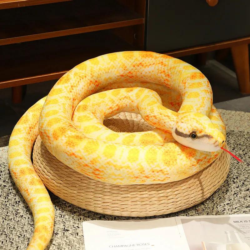  Giant Plush Snake Realistic Boa Cobra 300cm Plush Toy 