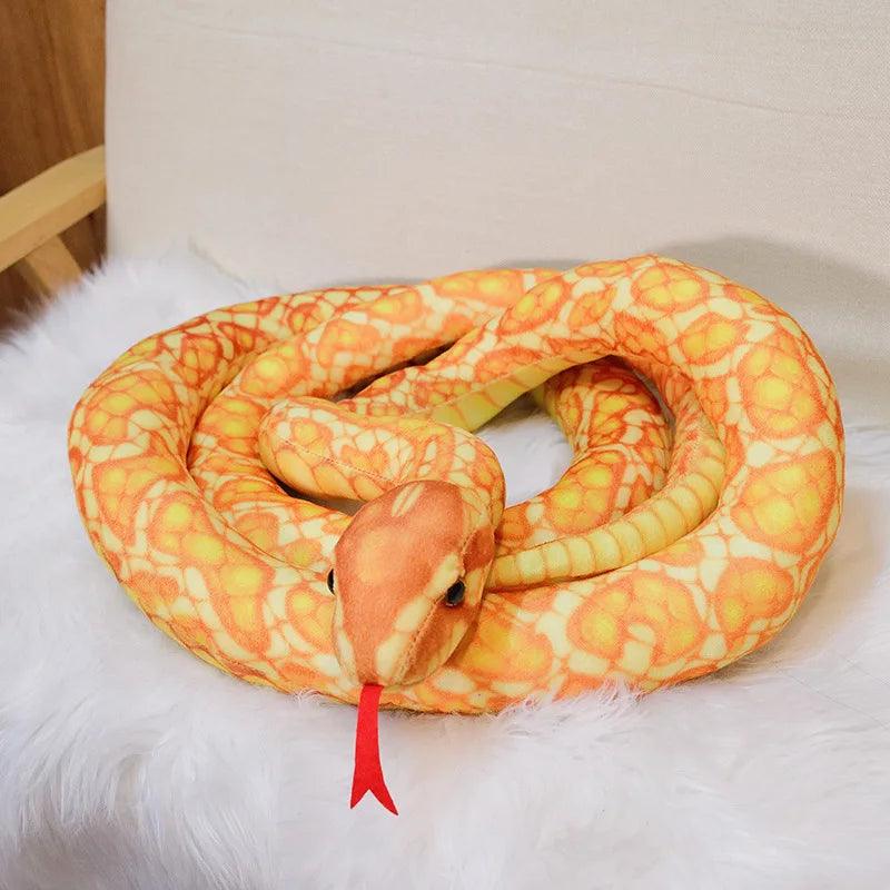  Giant Plush Snake Realistic Boa Cobra 300cm Plush Toy 