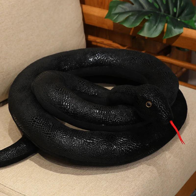  Giant Plush Snake Realistic Boa Cobra 300cm Plush Toy 