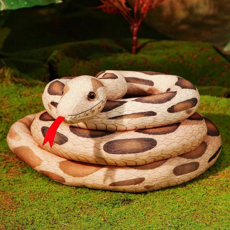  Giant Plush Snake Realistic Boa Cobra 300cm Plush Toy 