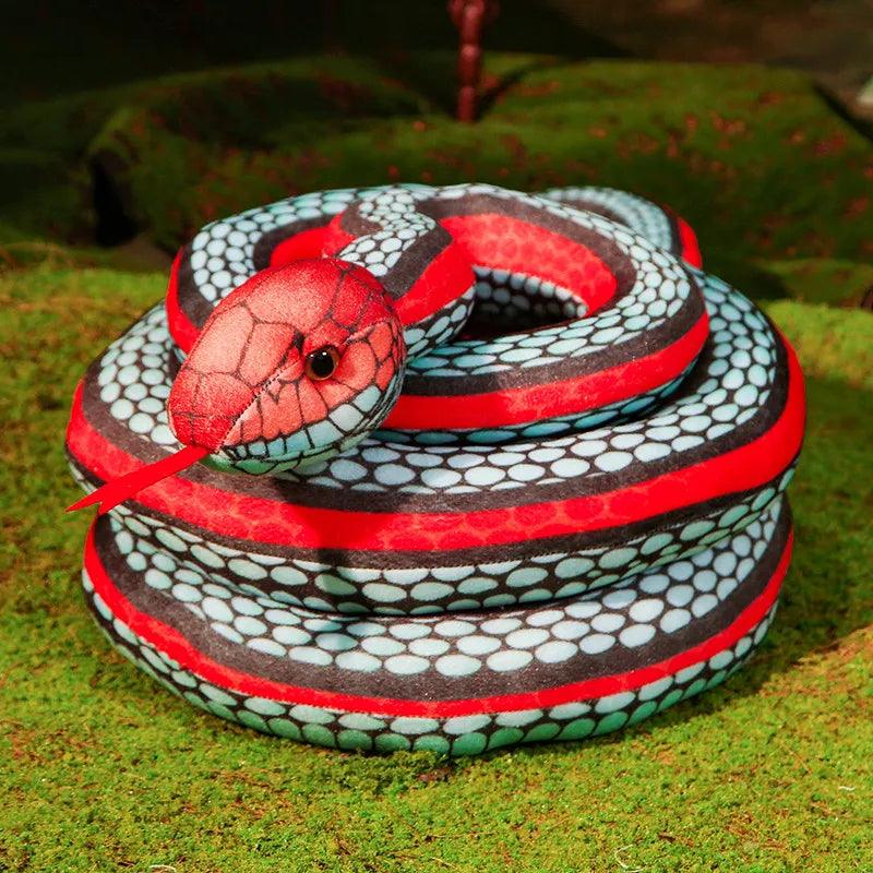  Giant Plush Snake Realistic Boa Cobra 300cm Plush Toy 