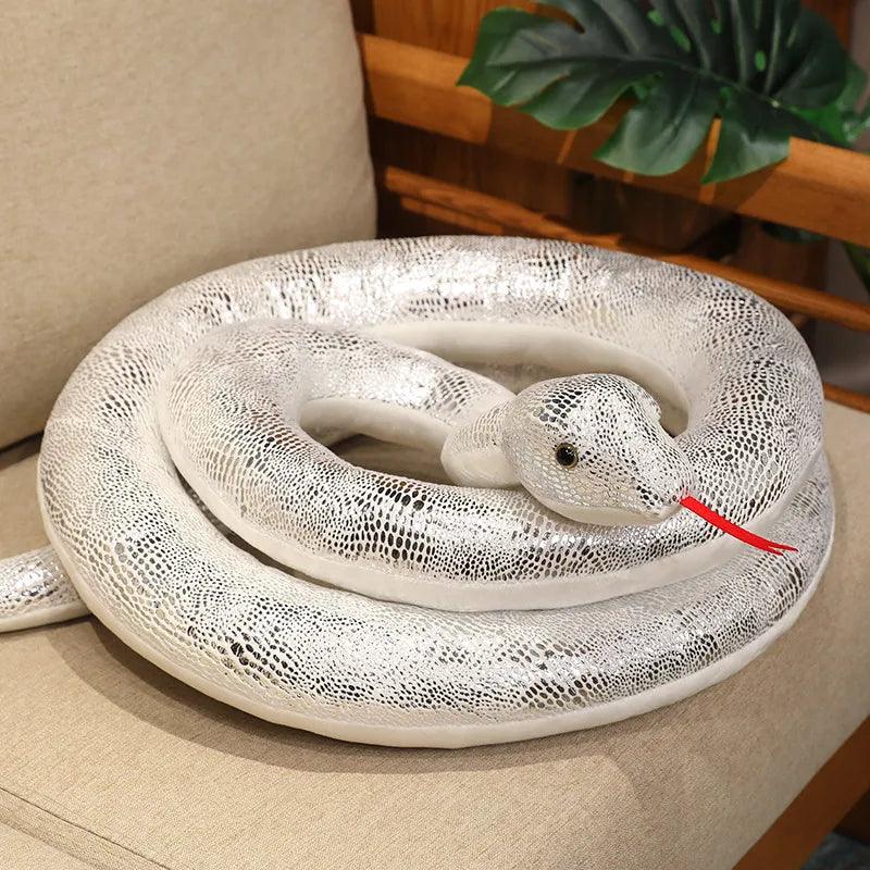  Giant Plush Snake Realistic Boa Cobra 300cm Plush Toy 