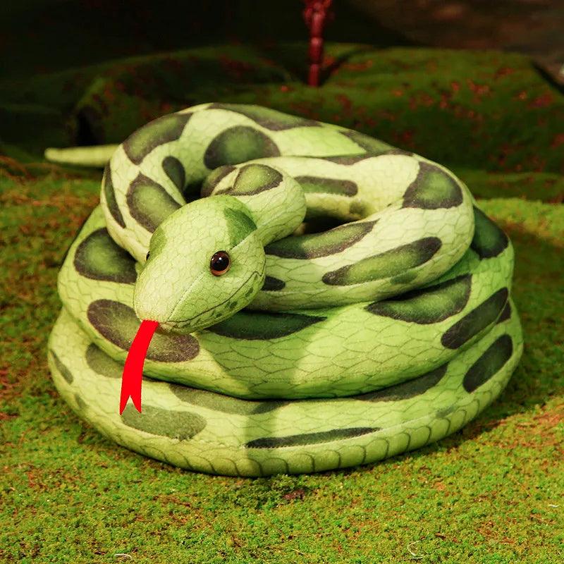  Giant Plush Snake Realistic Boa Cobra 300cm Plush Toy 