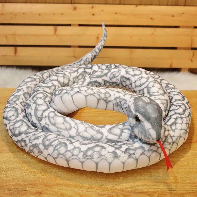  Giant Plush Snake Realistic Boa Cobra 300cm Plush Toy 