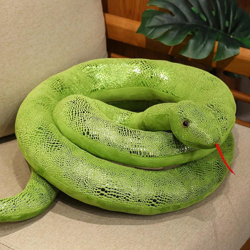  Giant Plush Snake Realistic Boa Cobra 300cm Plush Toy 