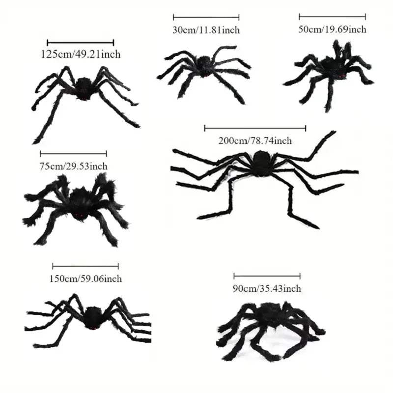  Giant Plush Spider Outdoor Halloween Prop -  ToylandEU™