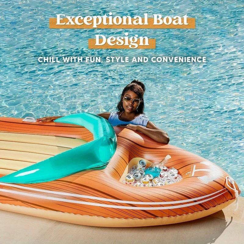 Giant Pool Float | Built-In Cooler | Toylandeu™