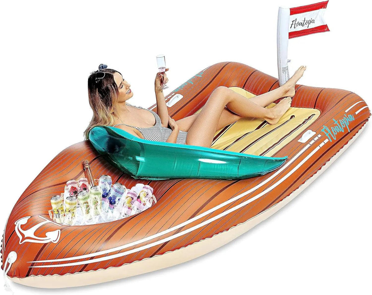 Giant Pool Float | Built-In Cooler | Toylandeu™