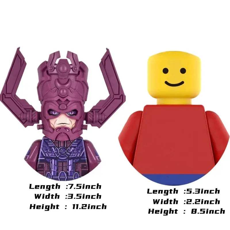 Giant Purple Armored Action Figure with Stunning Details Collectible - ToylandEU