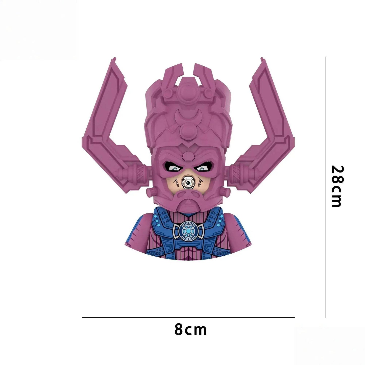 Giant Purple Armored Action Figure with Stunning Details Collectible - ToylandEU