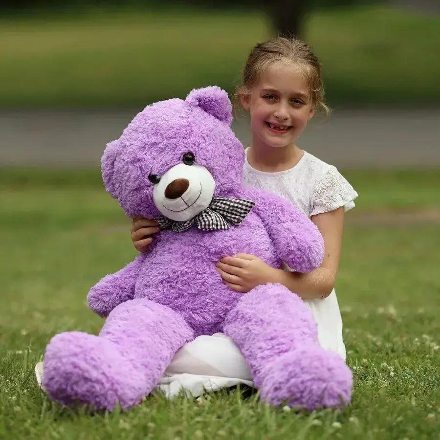  Giant Purple Teddy Bear Plush 39 Inch Stuffed Animal -  ToylandEU™