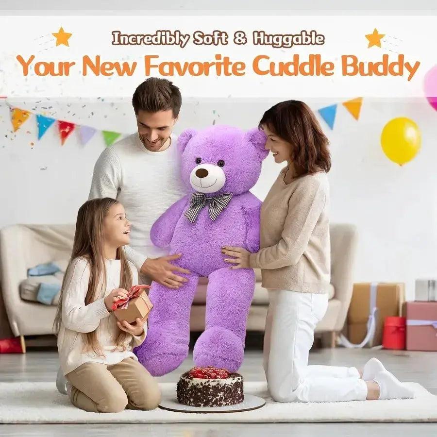  Giant Purple Teddy Bear Plush 39 Inch Stuffed Animal -  ToylandEU™