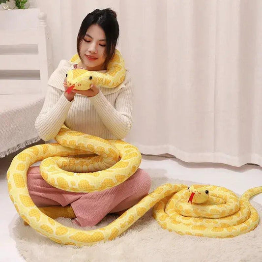  Giant Python Plush Toy Ultra Soft for Home Decor -  ToylandEU™