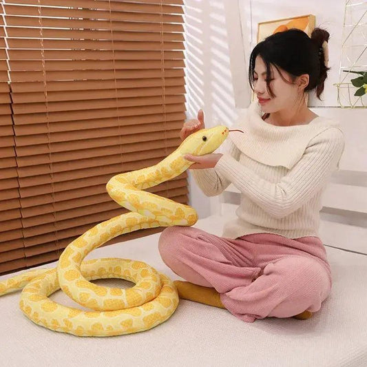  Giant Python Plush Toy Ultra Soft for Home Decor -  ToylandEU™