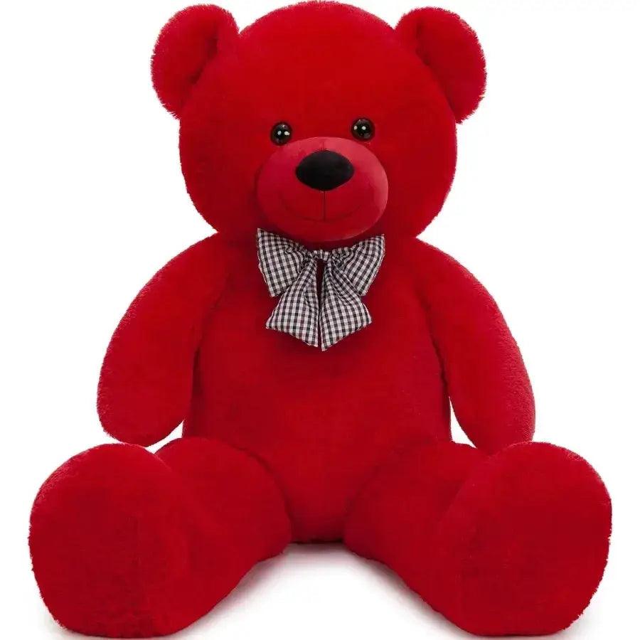  Giant Red Teddy Bear Plush Toy 47 Inch Ultra Soft Gift -  ToylandEU™