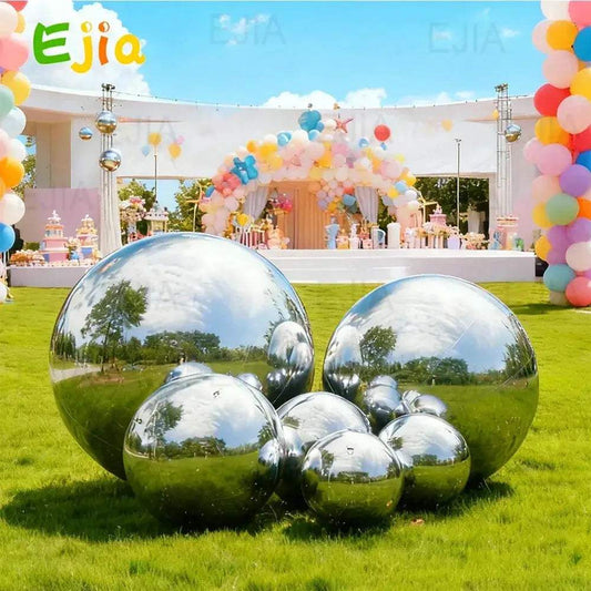  Giant Inflatable Mirror Balls Set For Dazzling Parties -  ToylandEU™