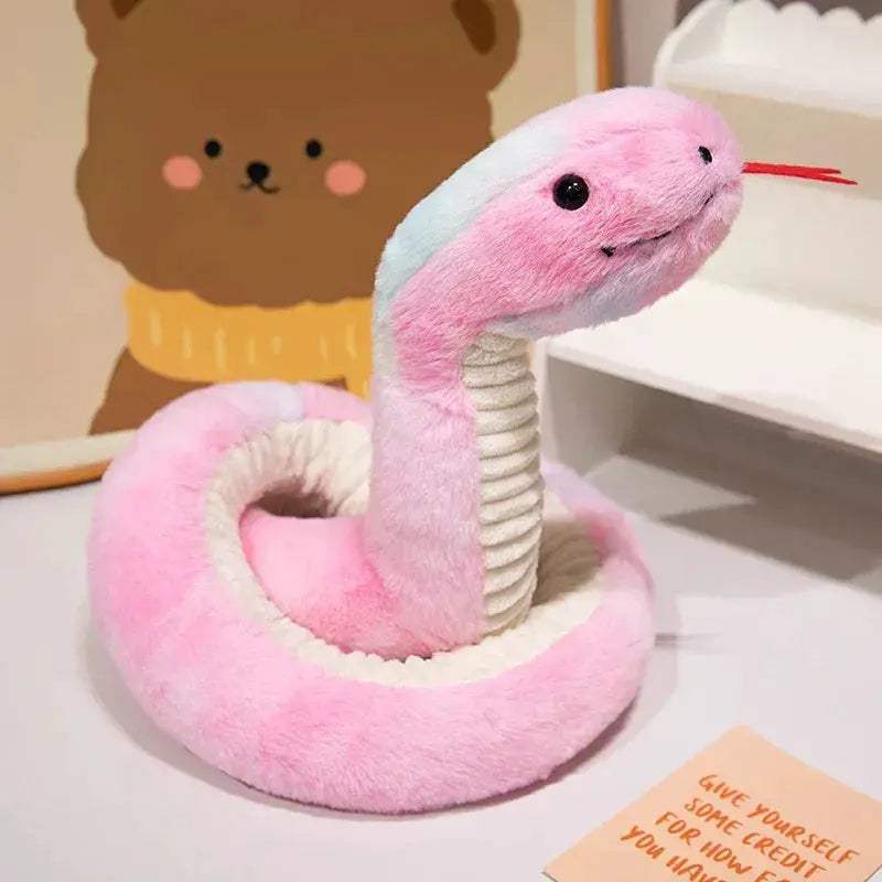 Giant Simulated Snake Plush Pillow 120 to 180cm Soft Gift - ToylandEU