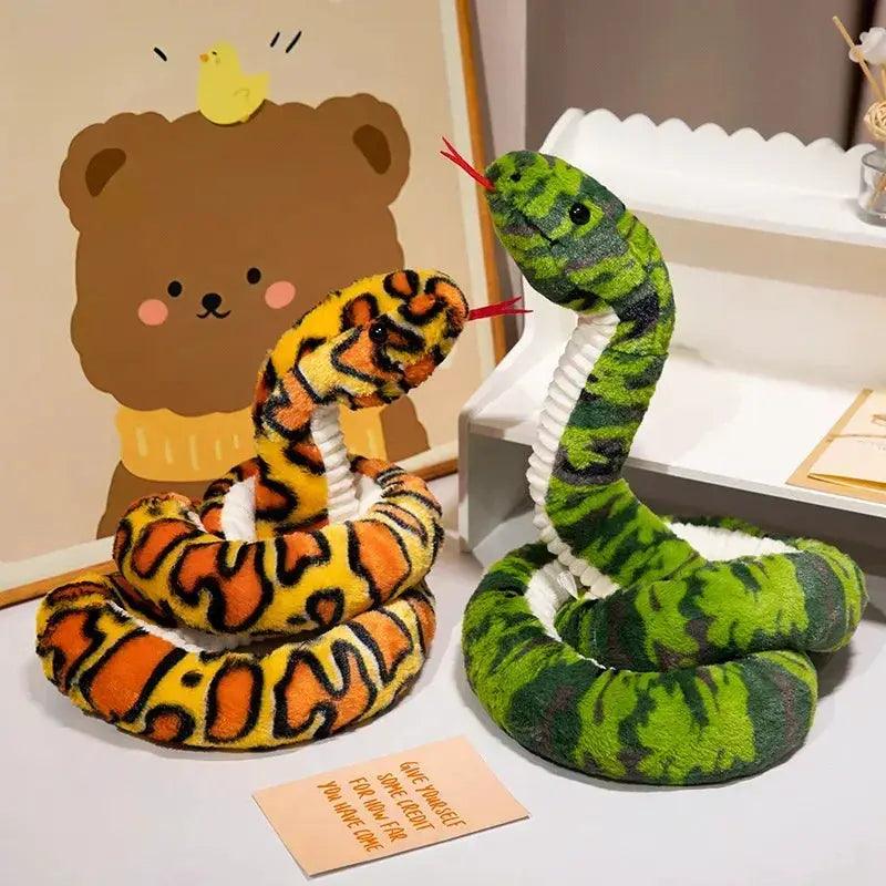  Giant Simulated Snake Plush Pillow Ultra Soft -  ToylandEU™