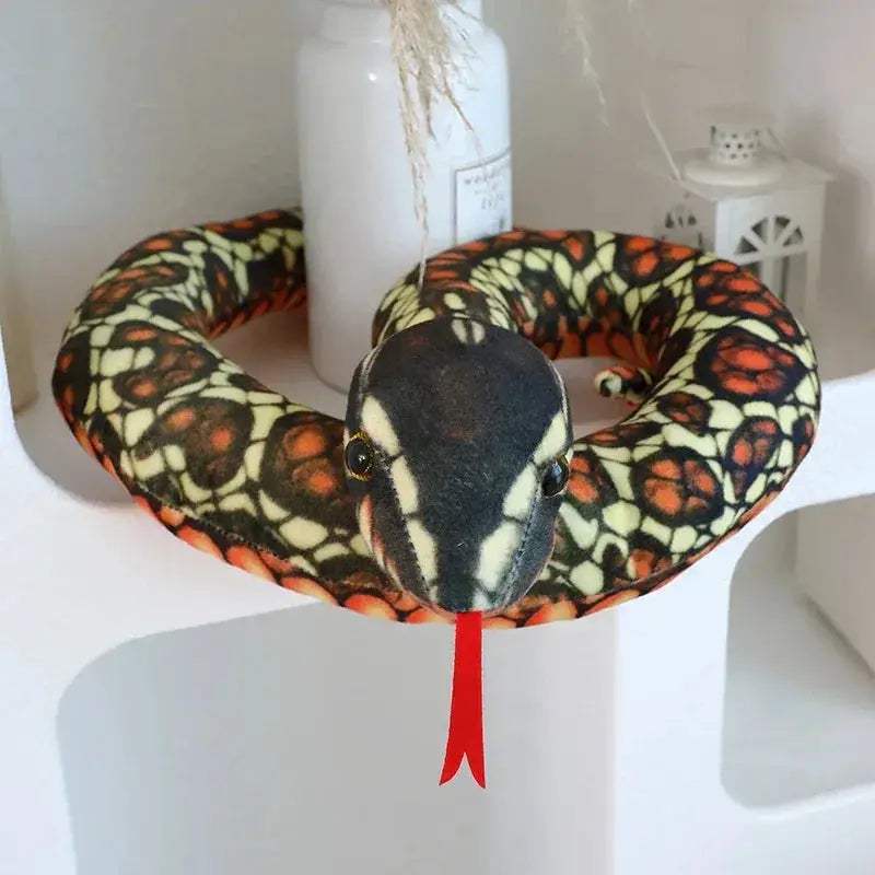 Giant Snake Plush Toy 110-300cm Soft Stuffed Animal - ToylandEU