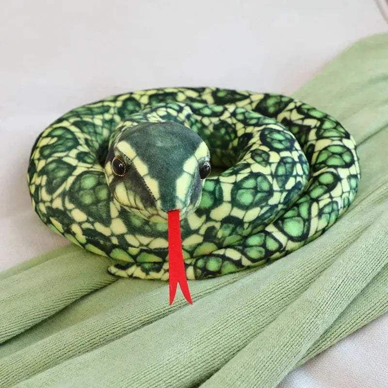Giant Snake Plush Toy 110-300cm Soft Stuffed Animal - ToylandEU