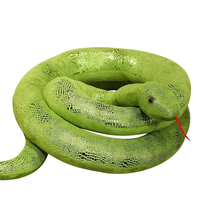 Giant Snake Plush Toy Tall Stuffed Animal For Halloween Gift - ToylandEU