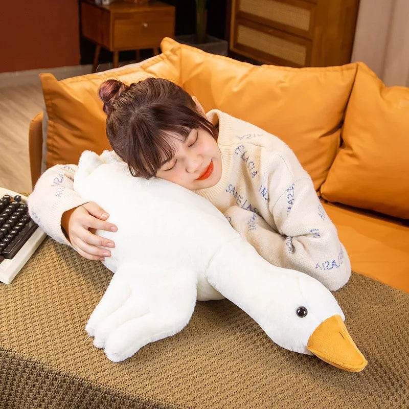 Giant Soft Goose Plush Toy - Cuddly Duck Doll for Kids & Christmas Gifts - ToylandEU