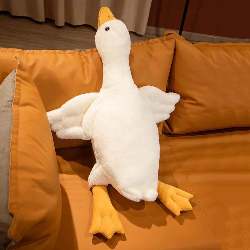 Giant Soft Goose Plush Toy - Cuddly Duck Doll for Kids & Christmas Gifts - ToylandEU