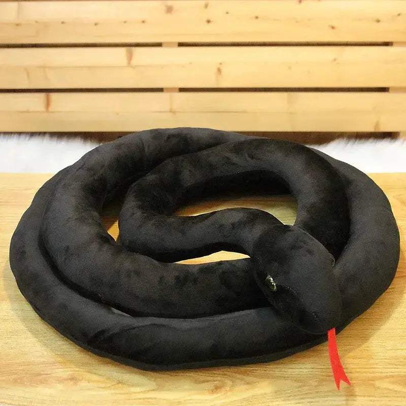 Giant Soft Plush Snake Toy 200cm 300cm Golden Python - ToylandEU