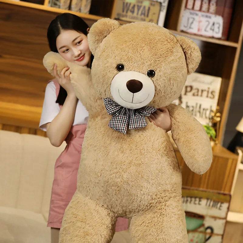 Giant Soft Plush Teddy Bear Hugging Pillow with Colorful Options for Children Birthday Gifts - ToylandEU