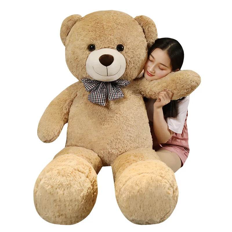 Giant Soft Plush Teddy Bear Hugging Pillow with Colorful Options for Children Birthday Gifts - ToylandEU
