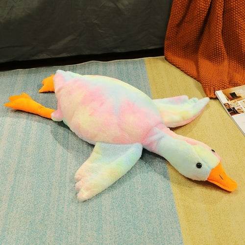 Giant Soft White Goose Plush Toy - Extra Large Stuffed Duck Doll - ToylandEU