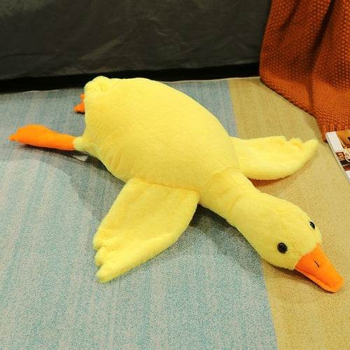 Giant Soft White Goose Plush Toy - Extra Large Stuffed Duck Doll - ToylandEU