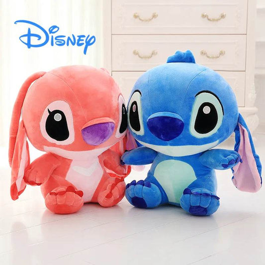 Giant Stitch Plush Toy - Adorable Kawaii Blue Pink Elf Doll - ToylandEU