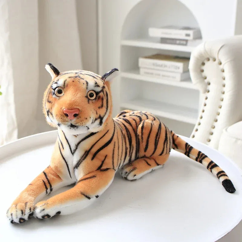 Giant Tiger Dog Plush Pillow Realistic Soft Toy Gift - ToylandEU