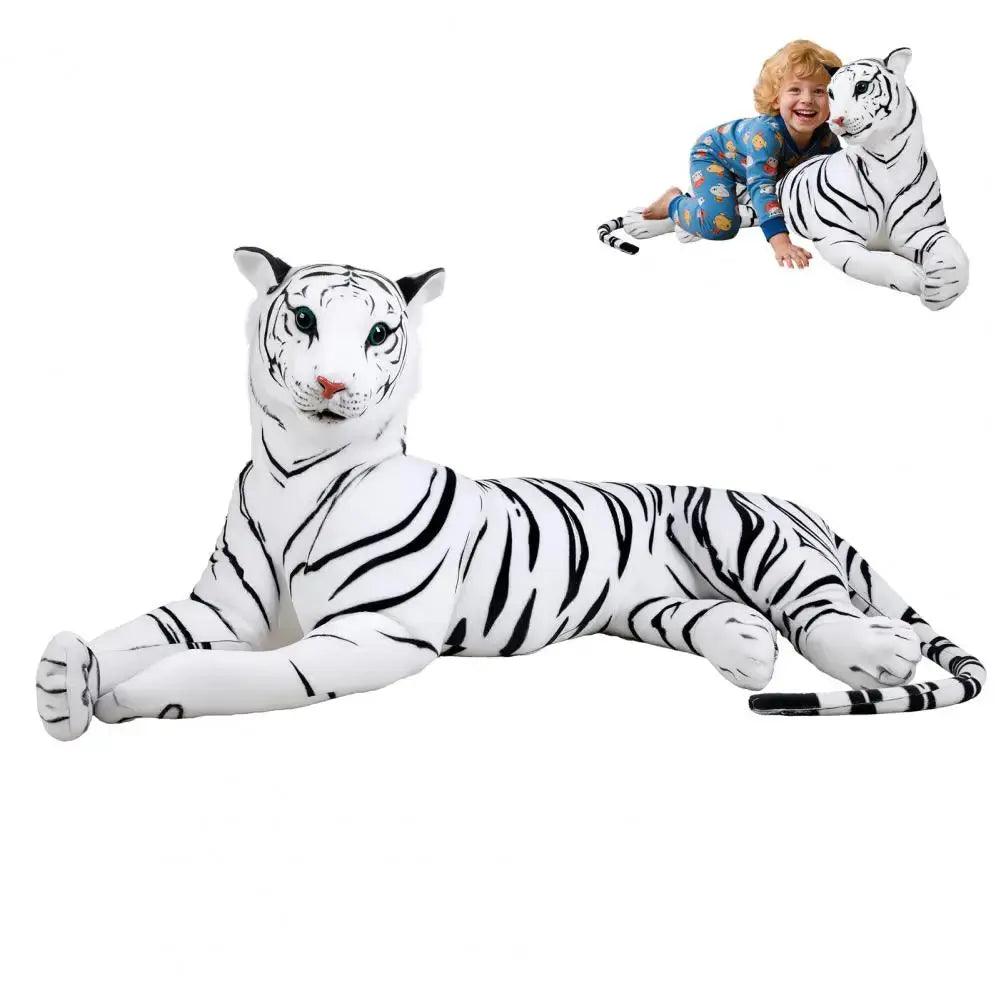  Giant Tiger Pillow Life Size Plush Toy Huggable Comfort -  ToylandEU™