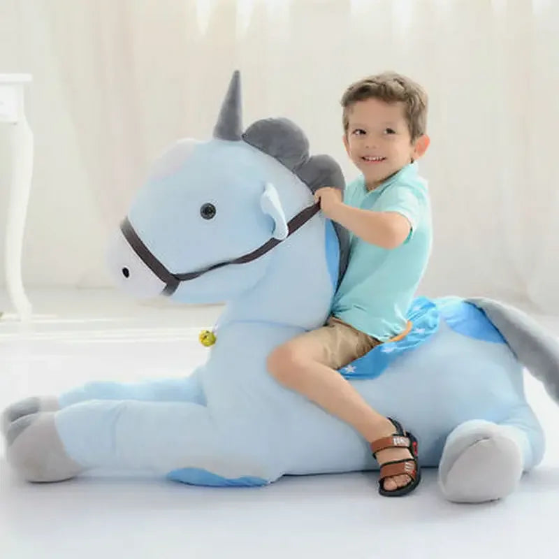 Giant Unicorn Plush Toy Pillow Premium Soft Gift For Kids - ToylandEU
