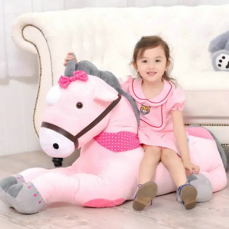 Giant Unicorn Plush Toy Pillow Premium Soft Gift For Kids - ToylandEU