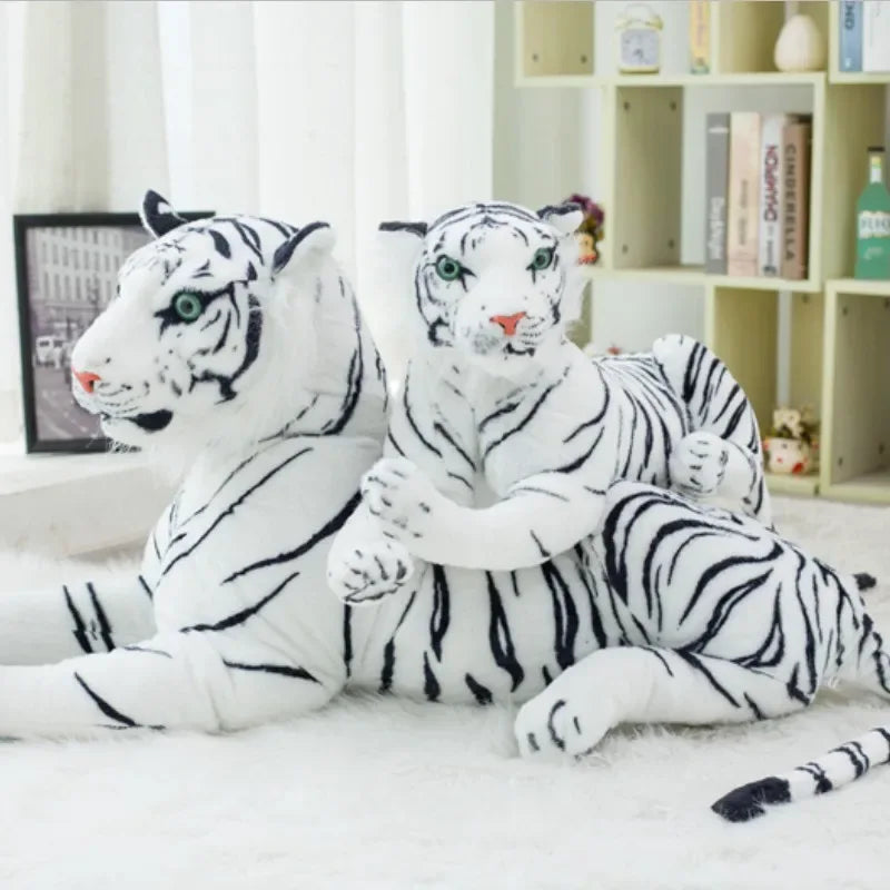 Giant White Tiger Plush Toy Pillow The Perfect Gift - ToylandEU