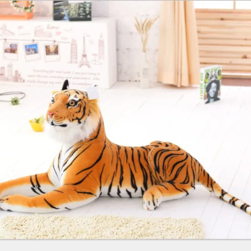 Giant White Tiger Plush Toy Pillow The Perfect Gift - ToylandEU