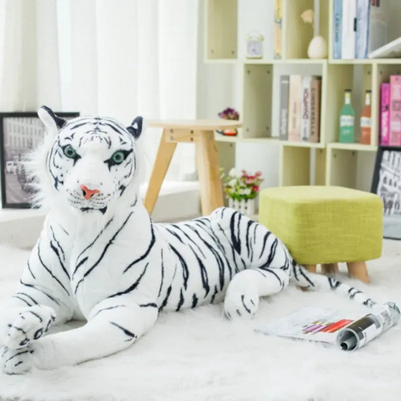 Giant White Tiger Plush Toy Pillow The Perfect Gift - ToylandEU