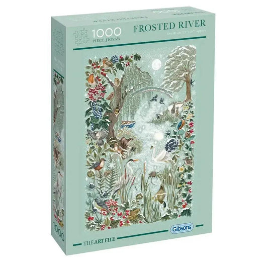  Gibsons Frosted River 1000 Piece Jigsaw Puzzle -  ToylandEU™