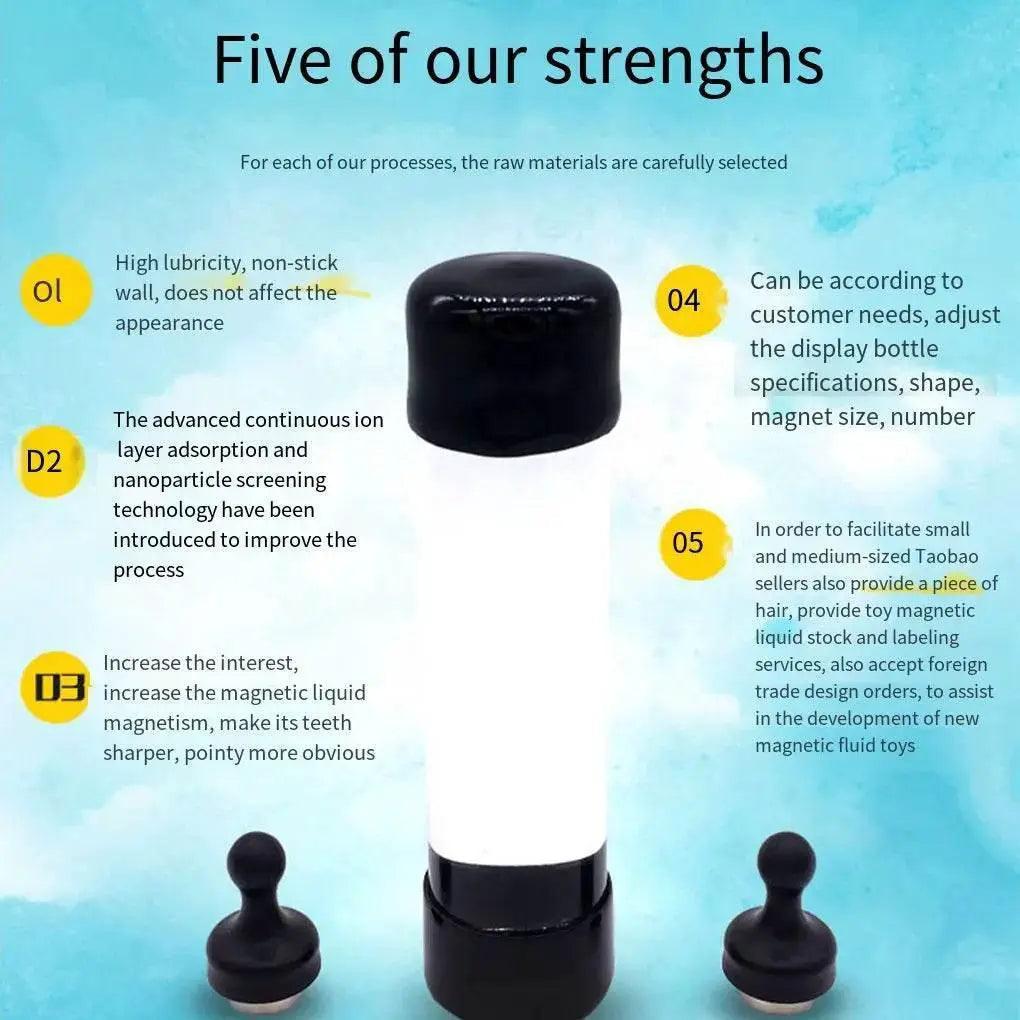  Gifts Ferrofluid Magnetic Display Toy For Science Enthusiasts Ferrofluid Magnetic Fluid Liquid -  ToylandEU™